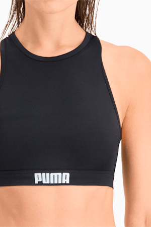 PUMA Swim Women's Racerback Top, black, extralarge-GBR