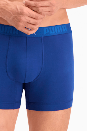 PUMA Sport Men's Cotton Boxers 2 Pack, blue combo, extralarge-GBR