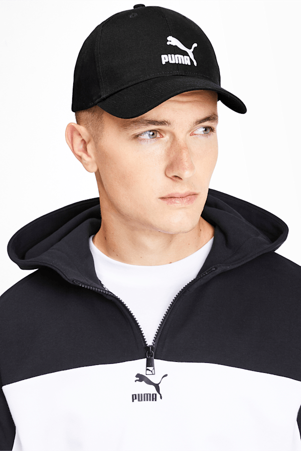 Puma Casquette de baseball OM Iconic Archive, Blanc/Bleu/Noir