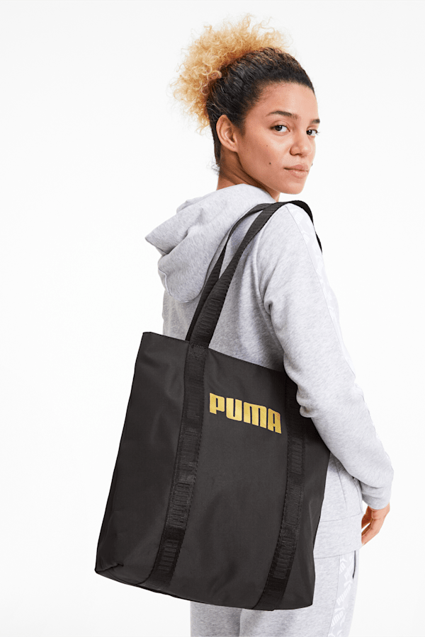 Puma core base black shopper best sale