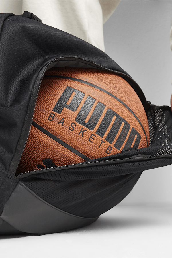 Basketball Pro Duffel Bag, PUMA Black-PUMA White, extralarge-GBR