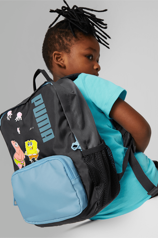 PUMA x SPONGEBOB Backpack, PUMA Black, extralarge