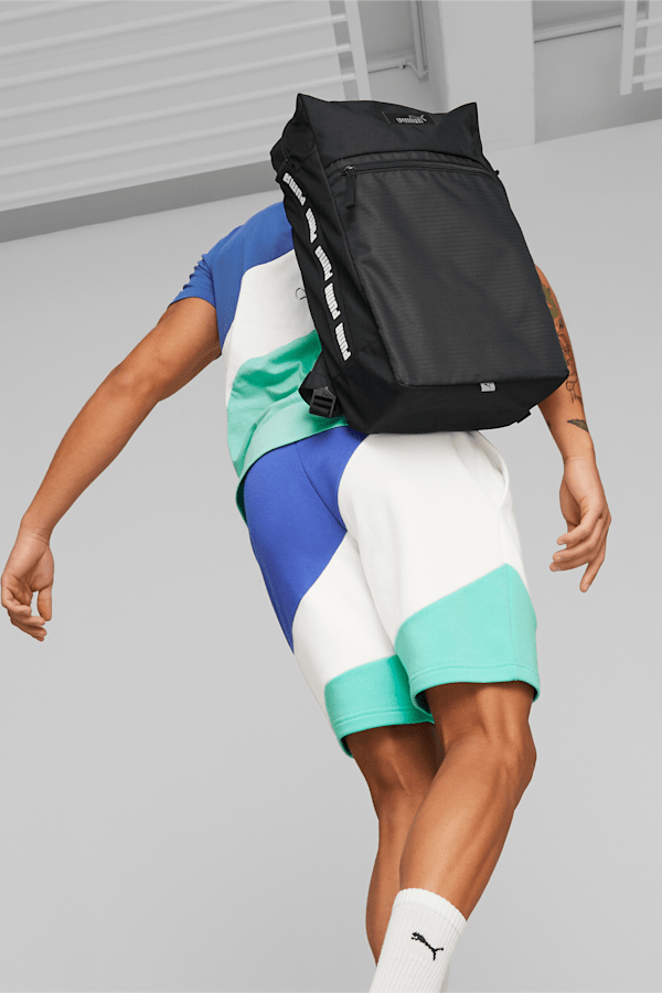 Evo Essentials Box Backpack, PUMA Black, extralarge-GBR