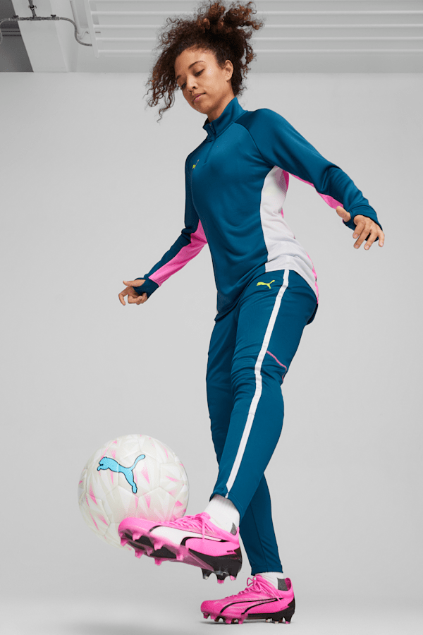 Pink and gray outlet soccer cleats