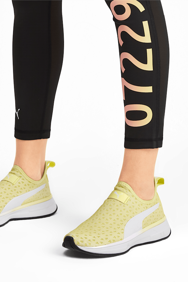 Puma slip ons yellow women clearance