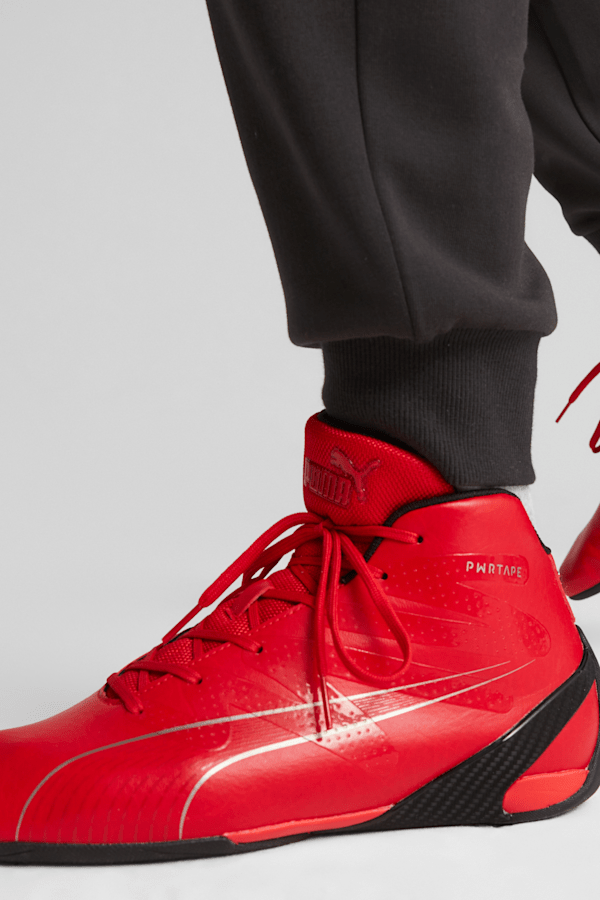 Scuderia Ferrari Carbon Cat Mid Driving Shoes PUMA