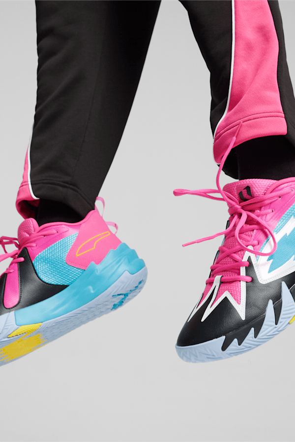 Scoot Zeros Basketball Shoes, Bright Aqua-Ravish, extralarge