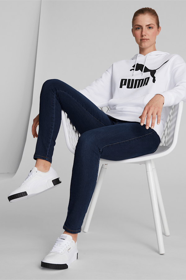 Cali Women's Sneakers, Puma White-Puma Black, extralarge