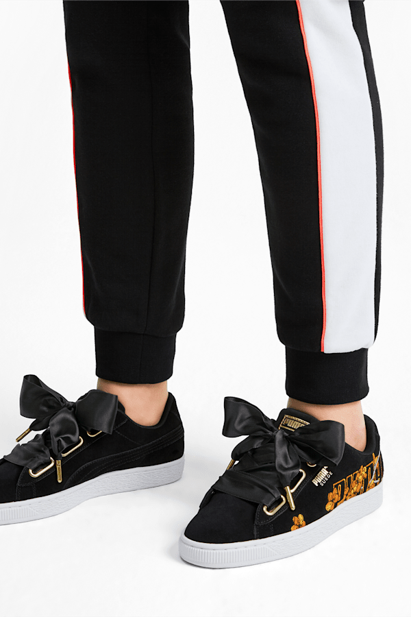 Puma basket heart flowery cheap