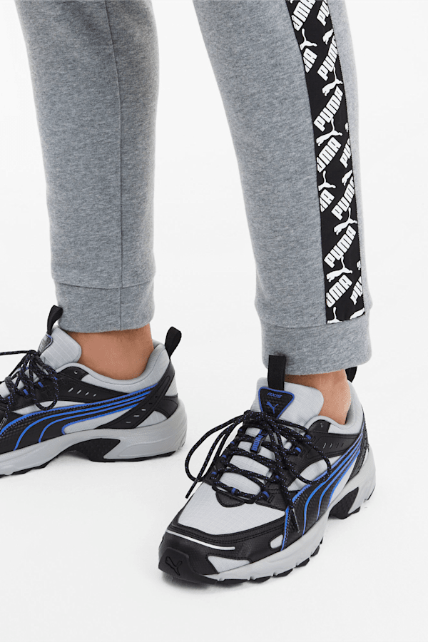 Axis Trail Sneakers, H Rise-Black-P Blue-Slvr-Wht, extralarge