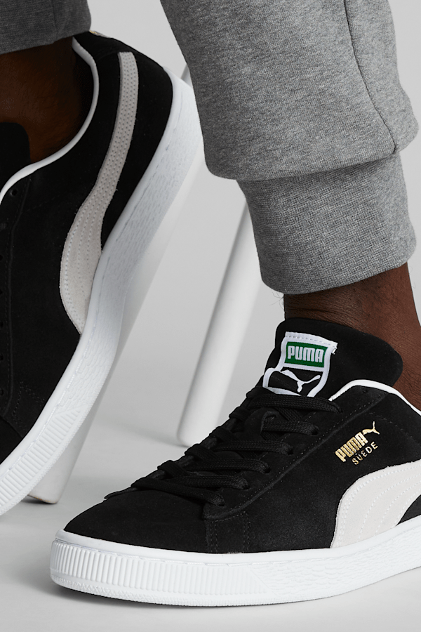 Puma suede lacet blanc clearance