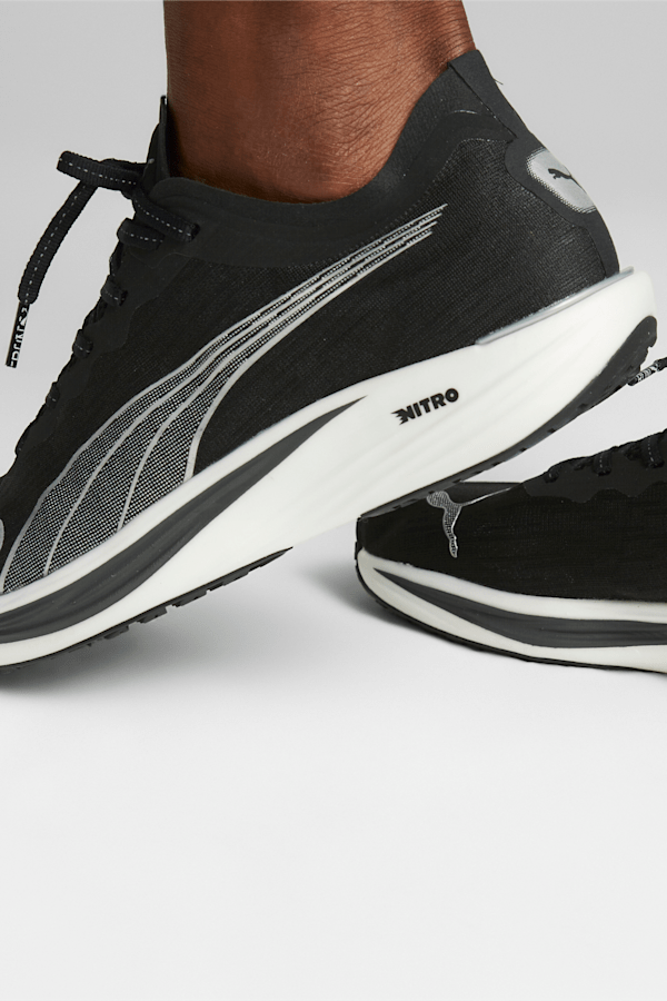Liberate NITRO 2 Men's Running Shoes, PUMA Black-PUMA Silver, extralarge