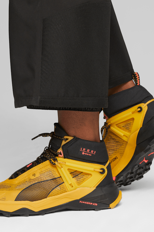 SEASONS Explore NITRO™ Mid GORE-TEX Men's Hiking Shoes, Amber-PUMA Black, extralarge