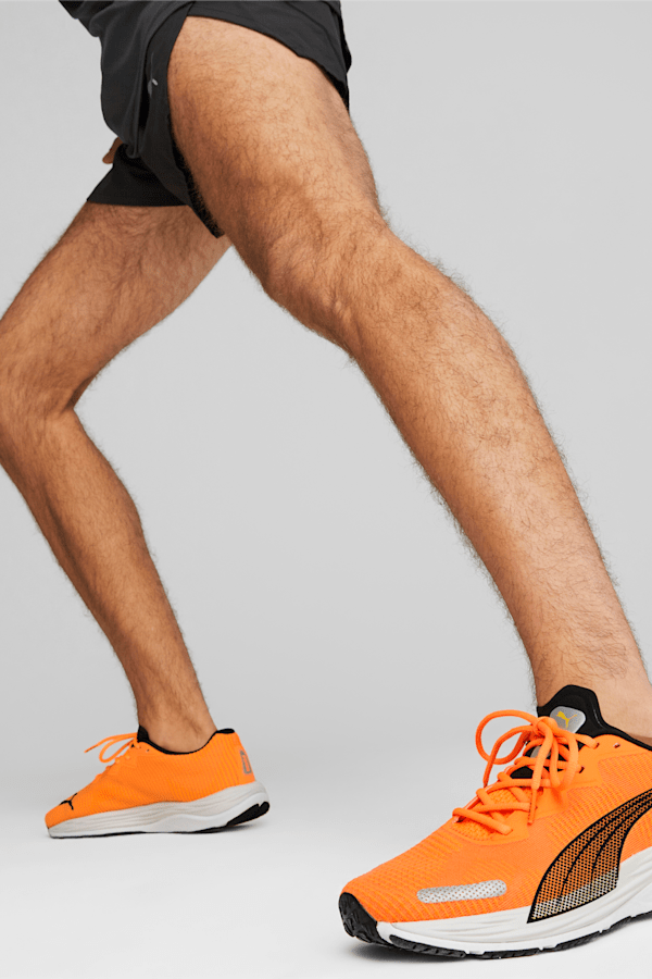 Velocity NITRO 2 Fade Running Shoes Men, Ultra Orange-Fresh Pear, extralarge