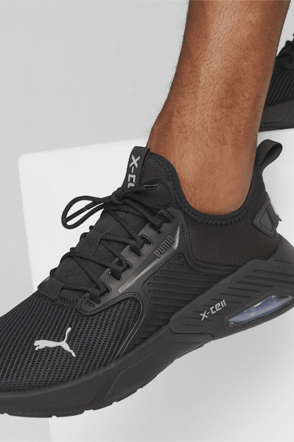 X-Cell Nova Running Shoes, PUMA Black-Concrete Gray, extralarge-GBR