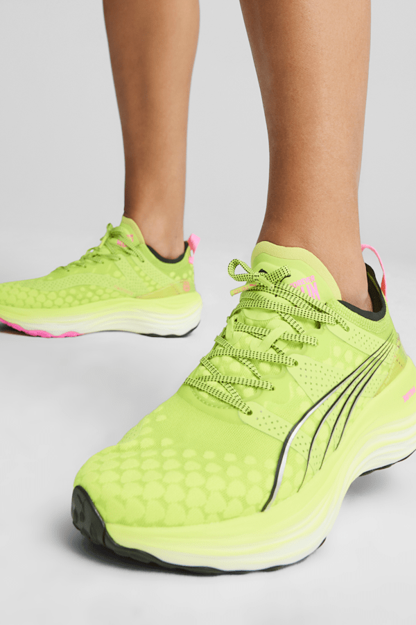 Green womens store running shoes