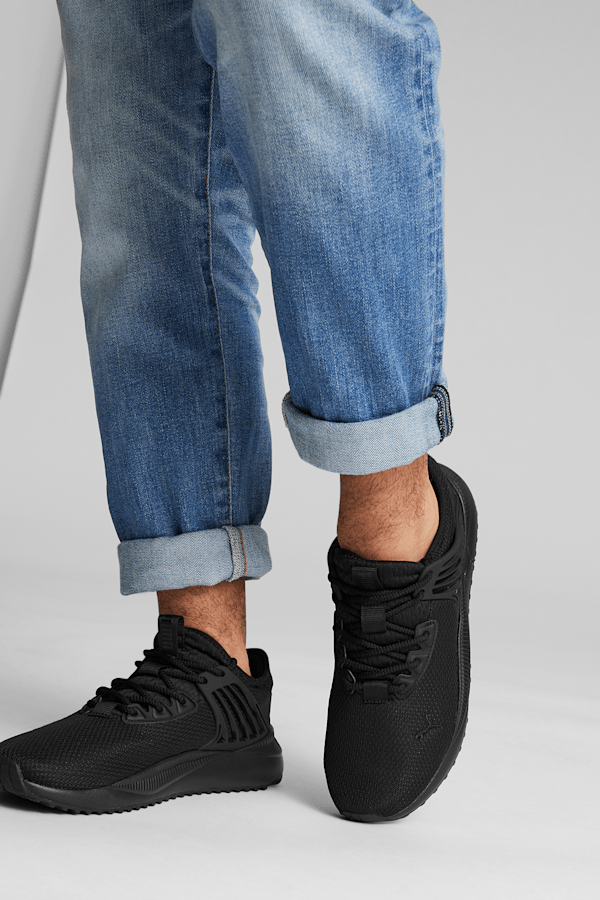 Pacer Future Men's Sneakers, Puma Black-Puma Black, extralarge