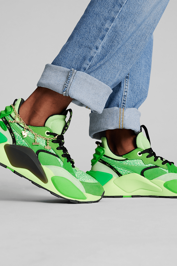 PUMA x LAMELO BALL LaFrancé RS-XL Men's Shoes, PUMA Green-Spring Fern-PUMA Black, extralarge