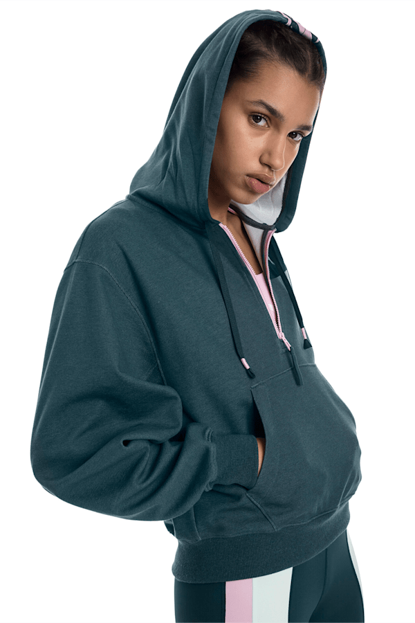 Feel It Cover Up Women's Half Zip Hoodie | PUMA