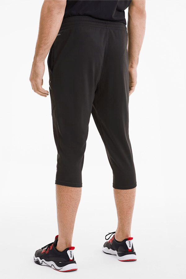 Puma ACTIVE 3/4 PANTS - 3/4 sports trousers - black 