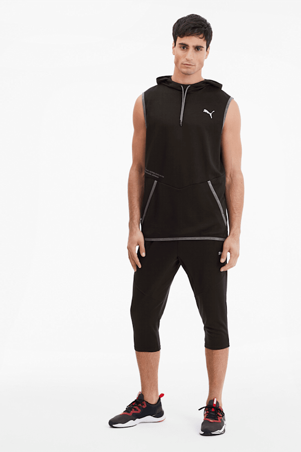 Puma sleeveless hoodie hot sale mens