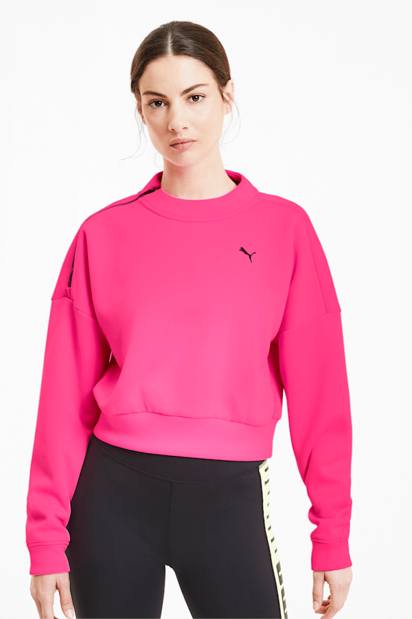 Puma pink top sweatshirt