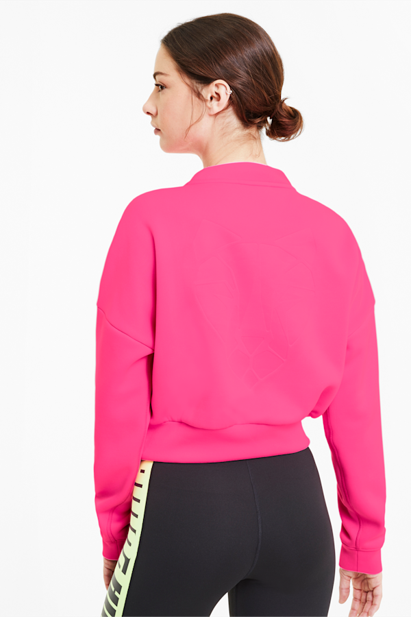 Zip crew jumper womens discount