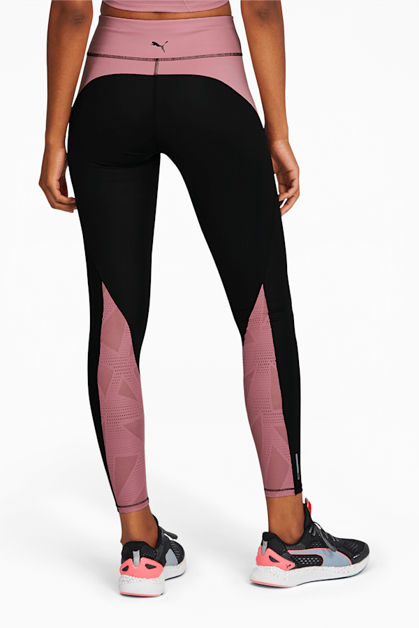 Soft silky touch microfiber leggings with lace side band