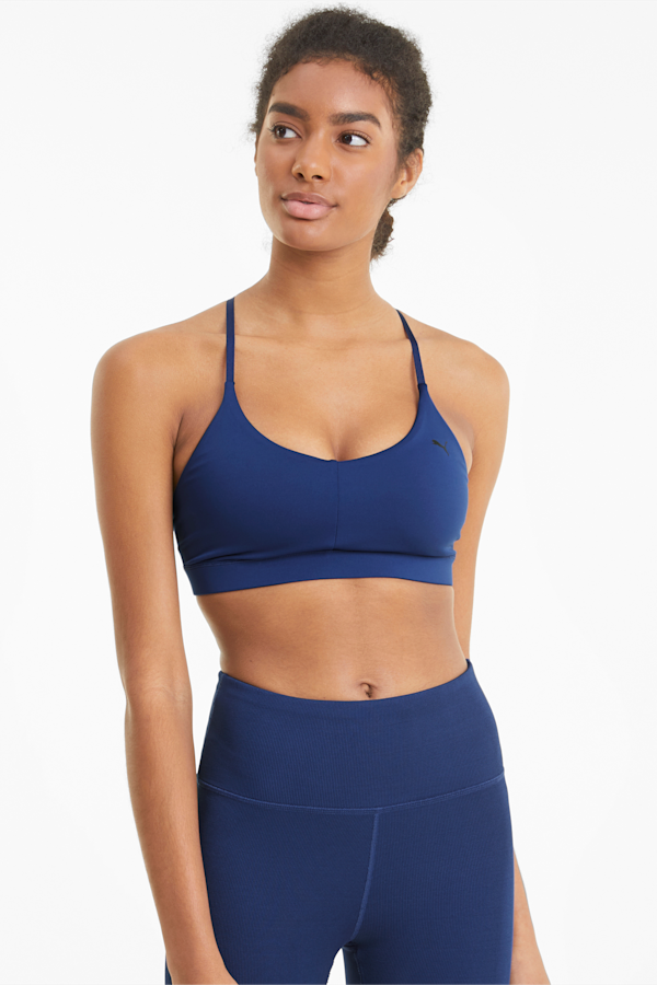 Puma high neck sports bra discount