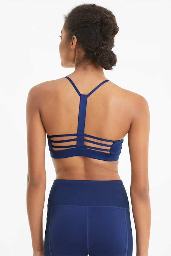 Entyinea Strappy Sports Bra for Women Low Impact Seamless