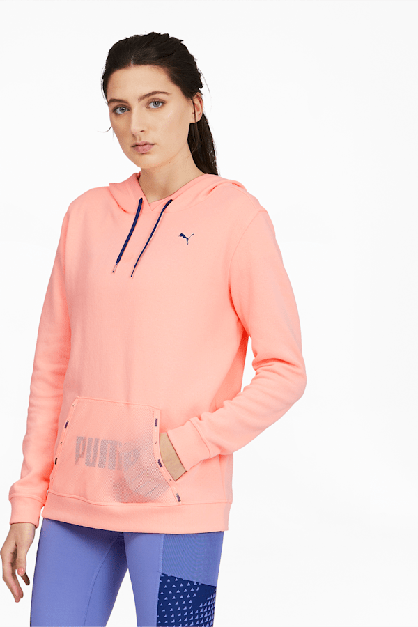 Peach top hoodie women's
