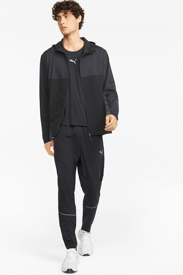 Mens full zip running jacket sales