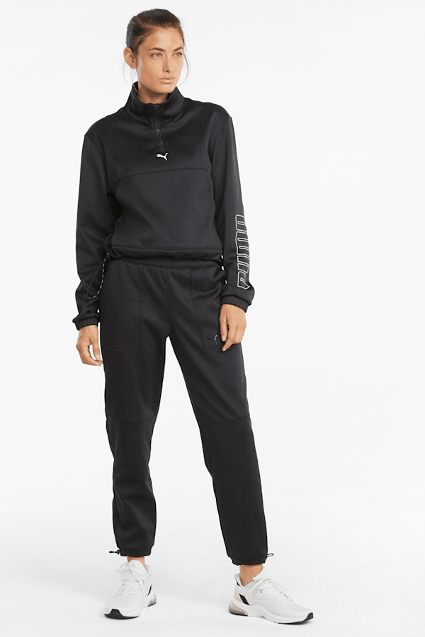 Puma fleece hotsell tracksuit womens