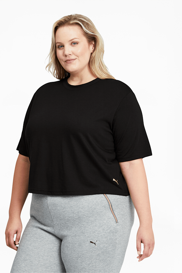 Plus size puma shirt sale