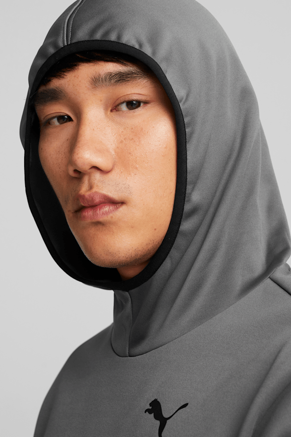 All in Motion Men's Soft Gym Full Zip Hooded Sweatshirt - (Grey, Small) at   Men's Clothing store