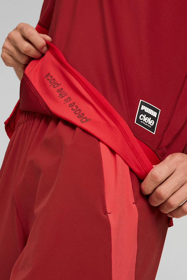 PUMA x CIELE Running Tee, Intense Red, extralarge