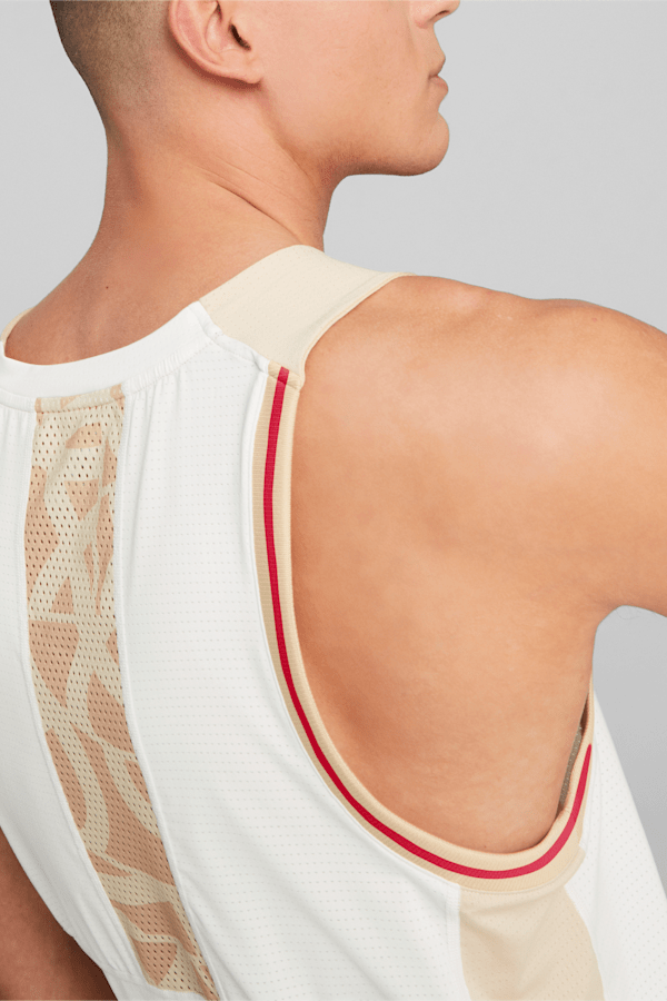 PUMA x CIELE Men's Running Singlet, Frosted Ivory-Granola, extralarge-GBR