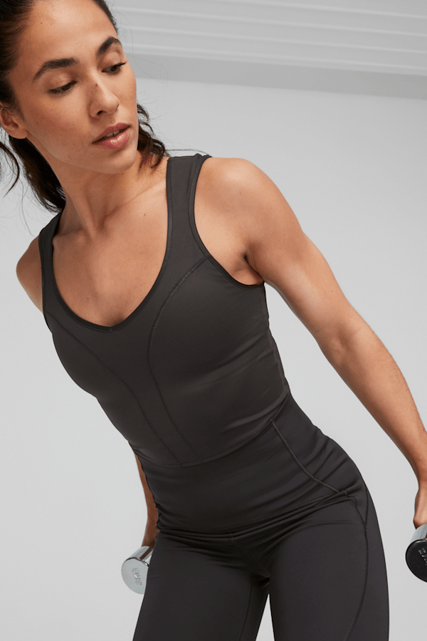 Puma racerback tank top on sale