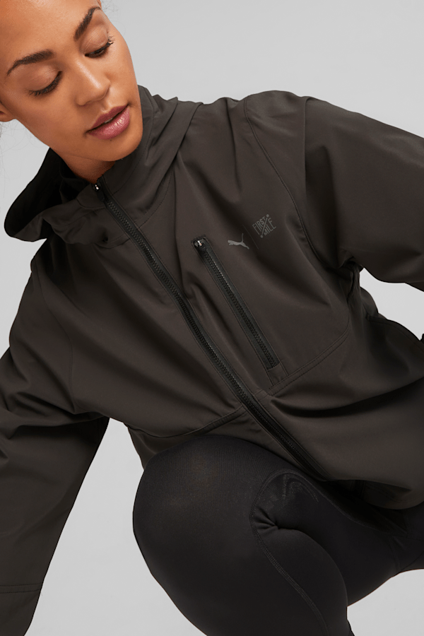 Puma womens running discount jacket