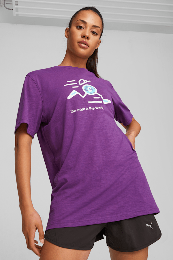 PUMA x CIELE The Work is the Work Running Tee PUMA