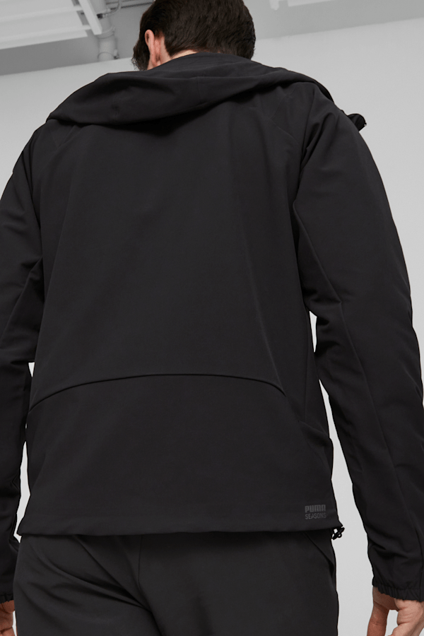 Soft shell outlet running jacket