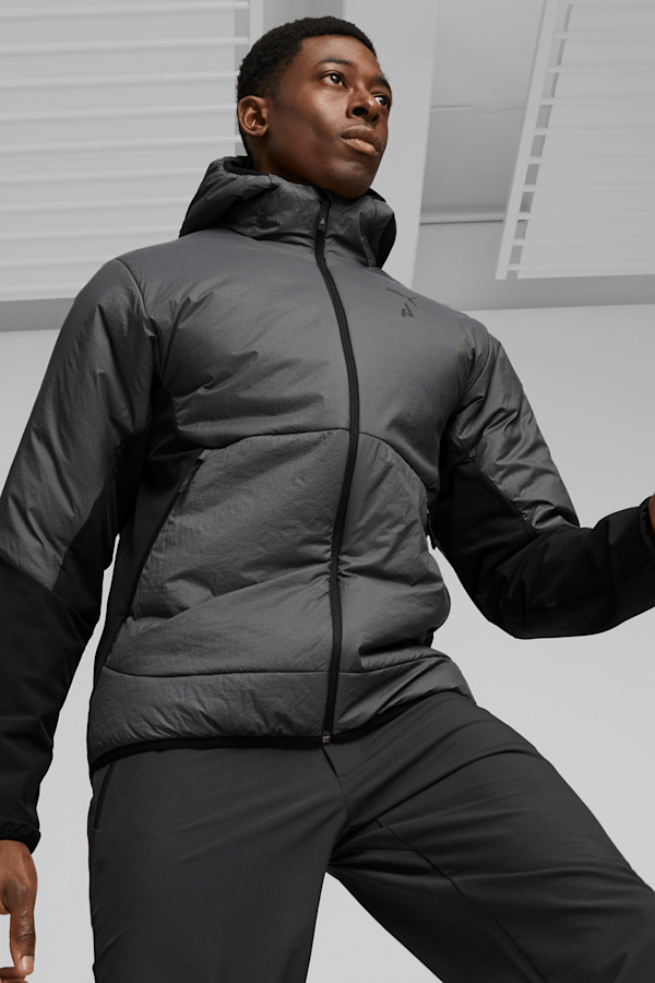Under armour hybrid windbreaker running jacket sale