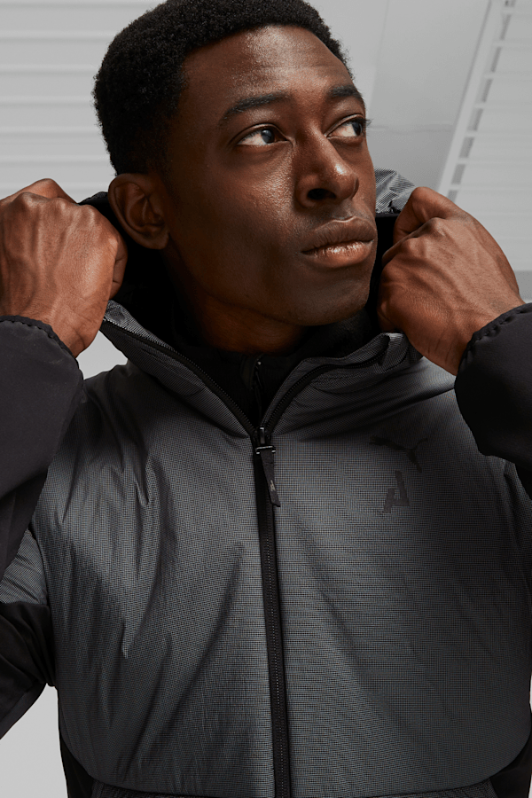 Hybrid running jacket store