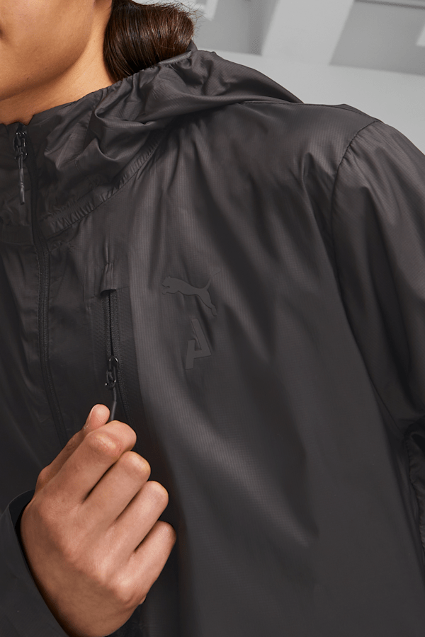 Hooded running jacket hot sale women's
