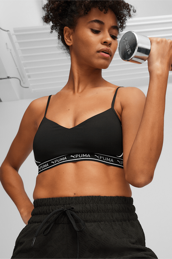Calvin Klein Performance Womens Yoga Fitness Sports Bra Black XS