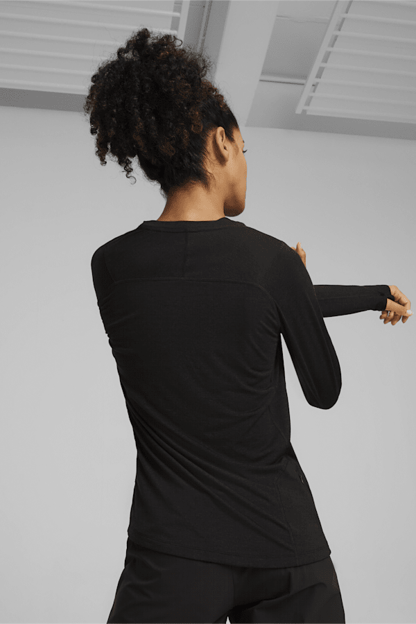 SEASONS Long Sleeve Women's Shirt, PUMA Black, extralarge-GBR