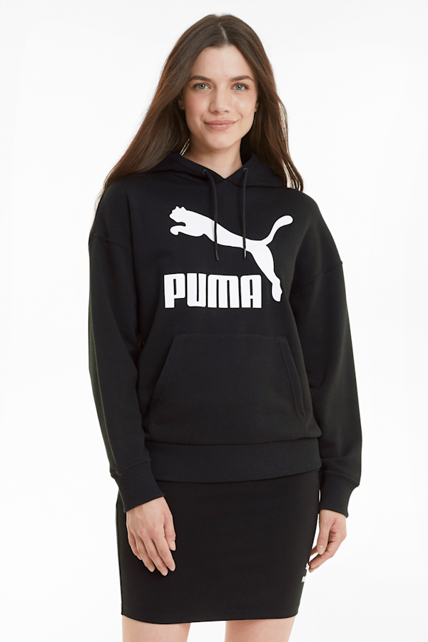 Black hoodie puma hotsell
