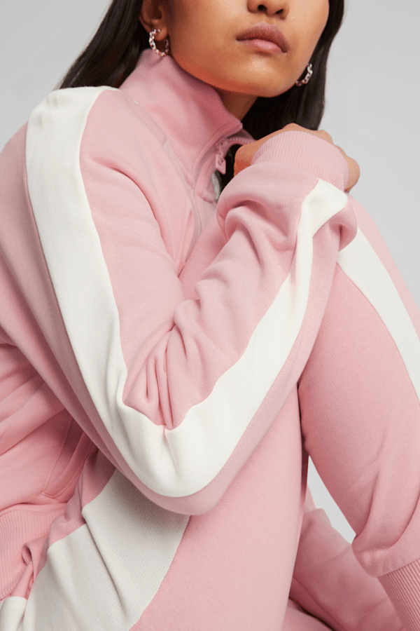 Peach nike tracksuit on sale