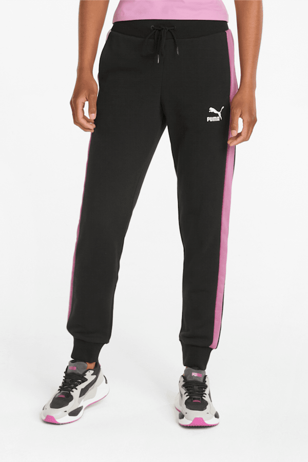 Puma Iconic T7 Track Pants Womens Pink Casual Athletic Bottoms 53008363