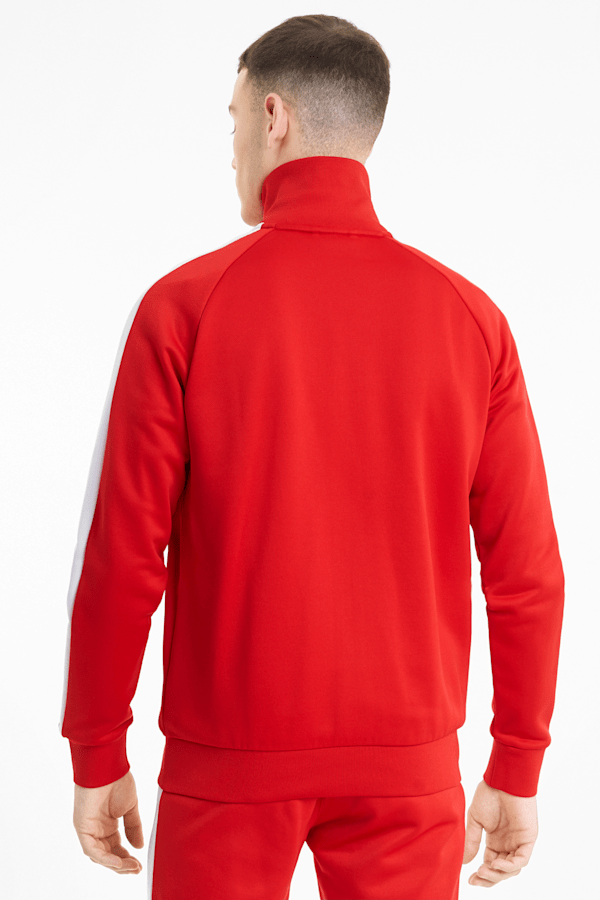 Iconic T7 Men's Track Jacket, High Risk Red, extralarge
